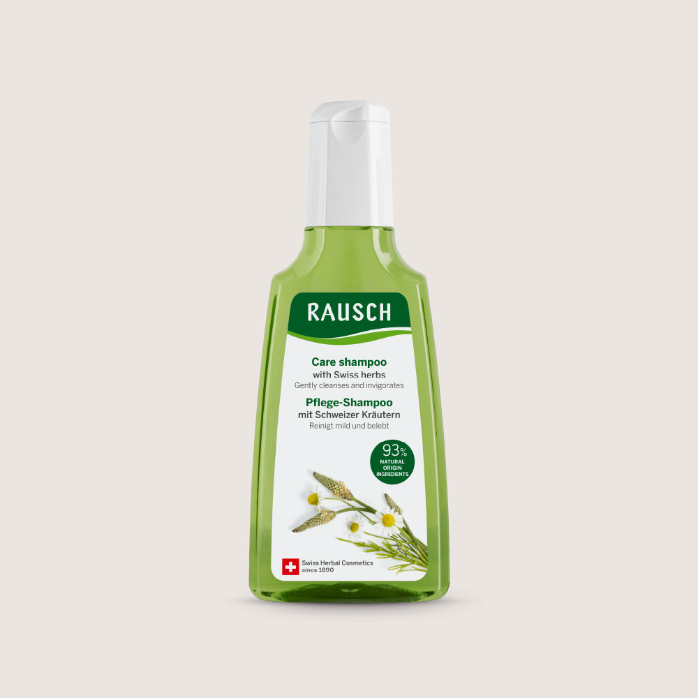 Care shampoo with Swiss herbs